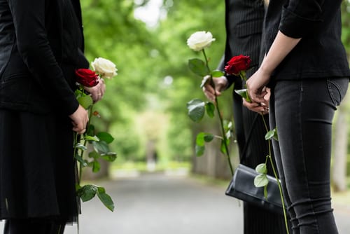 Medical malpractice wrongful death funeral